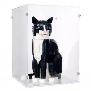 21349 Tuxedo Cat Display Case