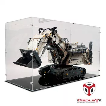 42100 Liebherr R 9800 Bagger - Acryl Vitrine Lego