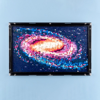 Preview: 31212 The Milky Way Galaxy Wall Mounted Display Case