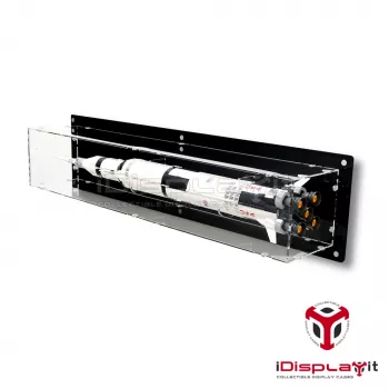 3in1 Wand Vitrine für Lego 21309, 92176 NASA Saturn V