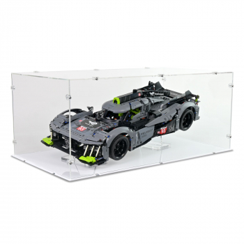 Preview: 42156 Peugeot 9X8 24H Le Mans Hybrid Hypercar Display Case & Stand