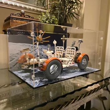 42182 NASA Apollo Lunar Roving Vehicle LRV - Acryl Vitrine Lego