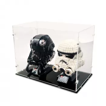 Lego 75274, 75276, 75277, Stormtrooper, Boba Fett, Tie Fighter Acryl Vitrine