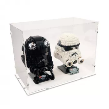 Lego 75274, 75276, 75277, Stormtrooper, Boba Fett, Tie Fighter Acryl Vitrine