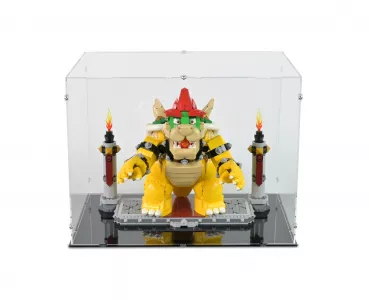 71411 Der mächtige Bowser - Acryl Vitrine Lego