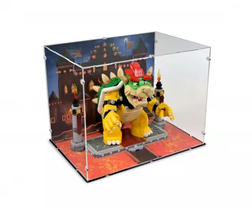 71411 Der mächtige Bowser - Acryl Vitrine Lego