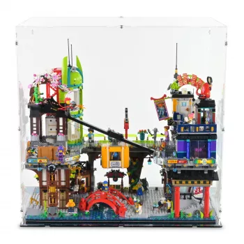 71799 Die Märkte von Ninjago City - Acryl Vitrine Lego