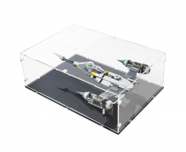 Preview: 75325 Mandalorian's N-1 Starfighter Display Case & Stand