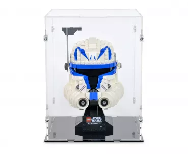 75274 + 75276 + 75277 + 75304 + 75305 + 75327 + 75328 + 75343 Star Wars Helme - Acryl Vitrine Lego