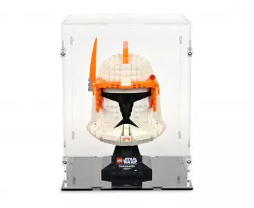 75274 + 75276 + 75277 + 75304 + 75305 + 75327 + 75328 + 75343 Star Wars Helme - Acryl Vitrine Lego