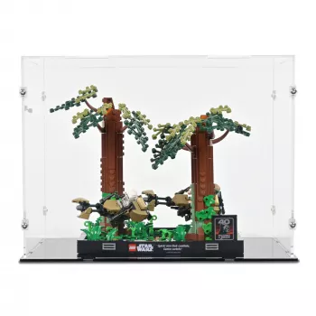 75353 Verfolgungsjagd auf Endor - Diorama - Acryl Vitrine Lego