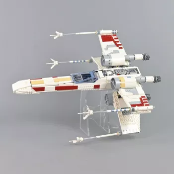 Angled Display Stand for LEGO 75355 UCS X-Wing Starfighter