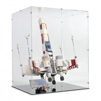 Preview: 75355 UCS X-Wing Starfighter Vertical Display Case & Stand