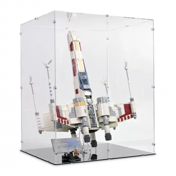 75355 X-Wing Starfighter Vertical & Stand - Acryl Vitrine Lego
