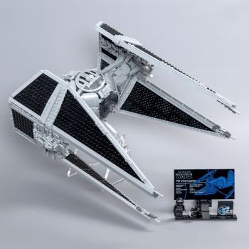Preview: Display Stand for LEGO 75382 UCS TIE Interceptor