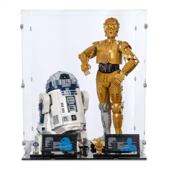 75398 / 75379 C-3PO & R2D2 - Lego Acryl Vitrine