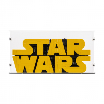 Preview: 75407 Brick-Built Star Wars Logo - Display Case