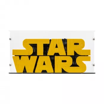 75407 Brick-Built Star Wars Logo - Display Case