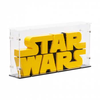Preview: 75407 Brick-Built Star Wars Logo - Display Case