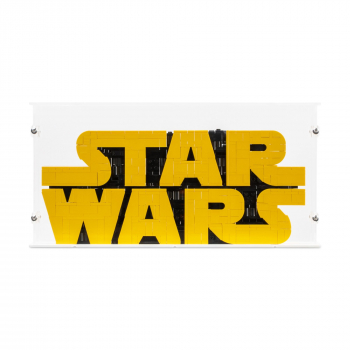 Preview: 75407 Brick-Built Star Wars Logo - Display Case