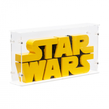 Preview: 75407 Brick-Built Star Wars Logo - Display Case