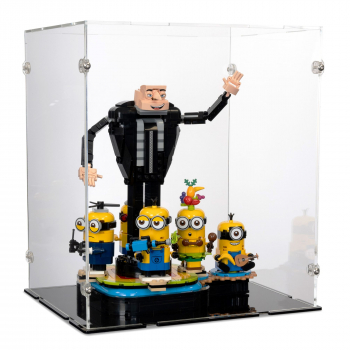 Preview: 75582 Brick-Built Gru and Minions - Display Case