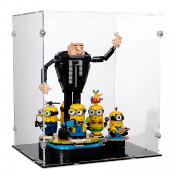 75582 Brick-Built Gru and Minions - Display Case