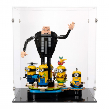 Preview: 75582 Brick-Built Gru and Minions - Display Case