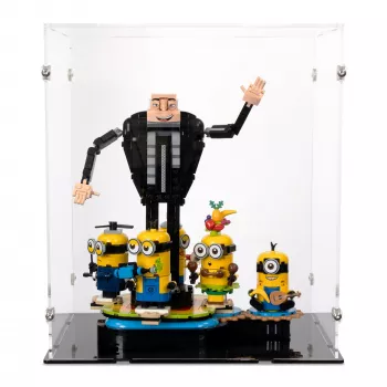 75582 Brick-Built Gru and Minions - Display Case