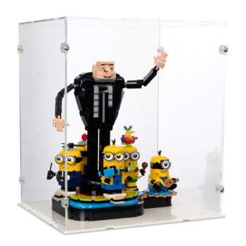 Preview: 75582 Brick-Built Gru and Minions - Display Case