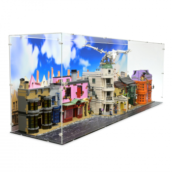 75978 / 76417 Winkelgasse & Gringotts Zaubererbank - Acryl Vitrine Lego