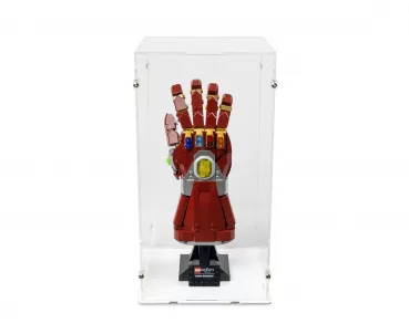 76223 Iron Mans Nano Handschuh - Acryl Vitrine Lego