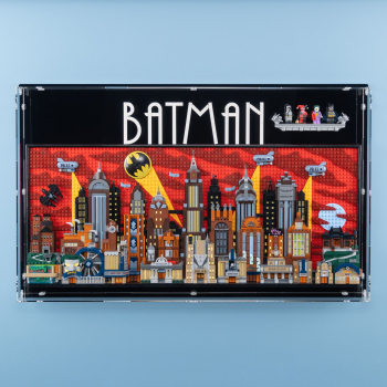 Preview: 76271 Batman: The Animated Series Gotham City - Wall Display Case