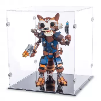 76282 Rocket & Baby Groot - Acryl Vitrine Lego