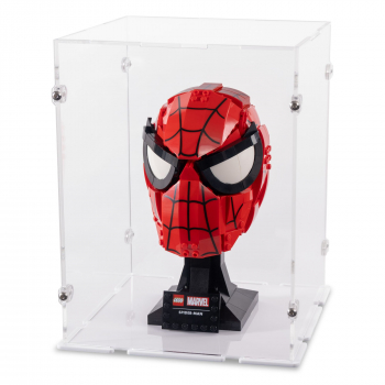 Preview: 76285 Spider-Man's Mask Display Case