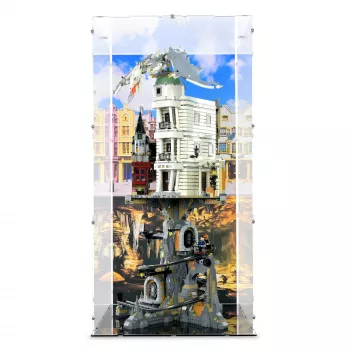 76417 Gringotts Zaubererbank - Sammleredition - Acryl Vitrine Lego