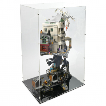 76417 / 40598 Gringotts Zaubererbank + Verlies - Acryl Vitrine Lego