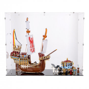 Preview: 76440 Trimagisches Turnier: Die Ankunft - Acryl Vitrine Lego