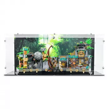 77015 Indiana Jones - Tempel des goldenen Götzen - Acryl Vitrine