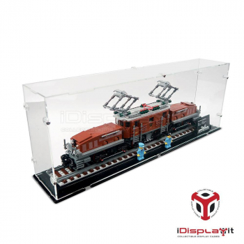 Preview: 10277 Crocodile Locomotive Display Case Lego