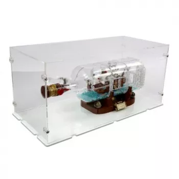 Lego 21313,92177 Ship in a Bottle Display Case