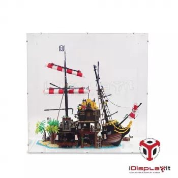 Lego 21322 Pirates of Barracuda Bay Display Case