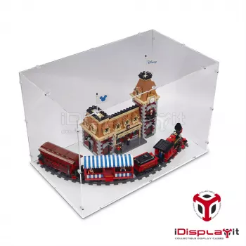 Lego 71044 Disney Zug mit Bahnhof - Acryl Vitrine