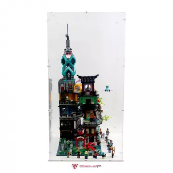 Lego 71741 NINJAGO City Gardens - Acryl Vitrine