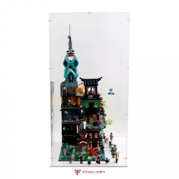 Lego 71741 NINJAGO City Gardens Display Case