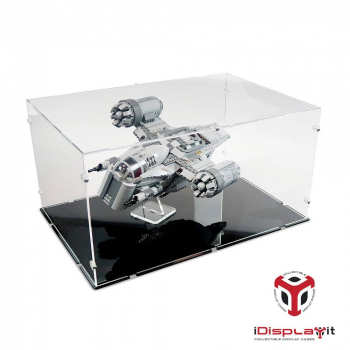 Preview: 75292 The Mandalorian Bounty Hunter Transport XL Display Case Lego