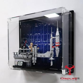 Preview: 75294 Bespin Duel Wall Mounted Display Case Lego
