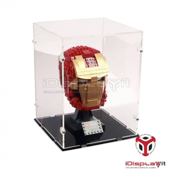 Preview: 76165 Iron Man Helmet Display Case Lego