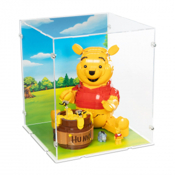 43300 Winnie Puuh - Acryl Vitrine Lego