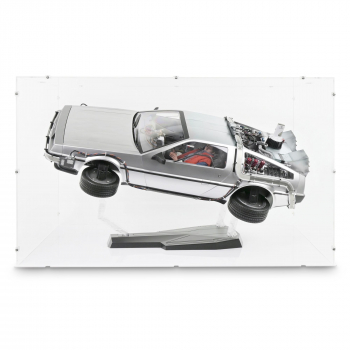 Preview: 1/6 Scale DeLorean Time Machine Display Case for Hot Toys MMS636